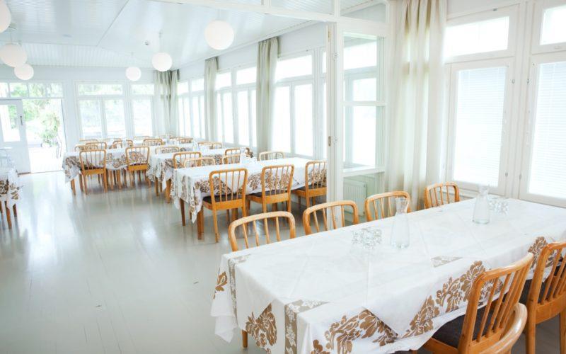 Aino Aalto tuolit Noormarkun ruukin ruokasalissa