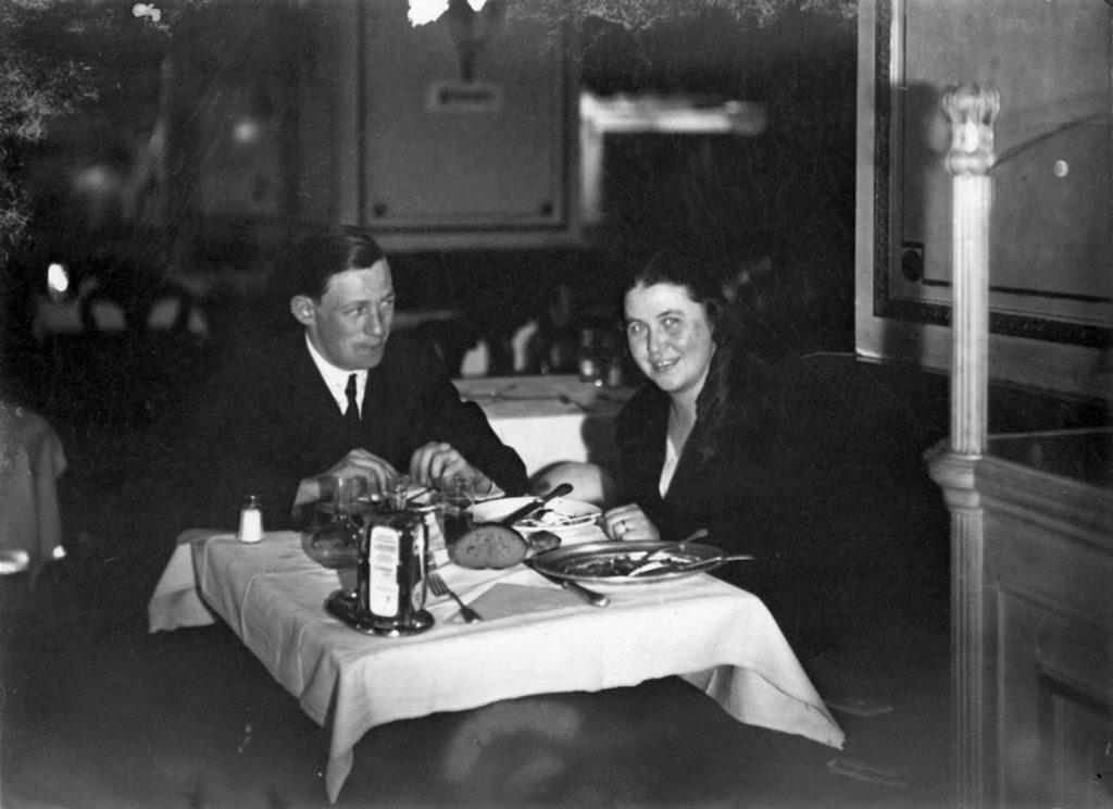 Alvar and Aino Aalto stopped in Vienna on their honeymoon to Italy in 1924. Photo: Alvar Aalto Museum.