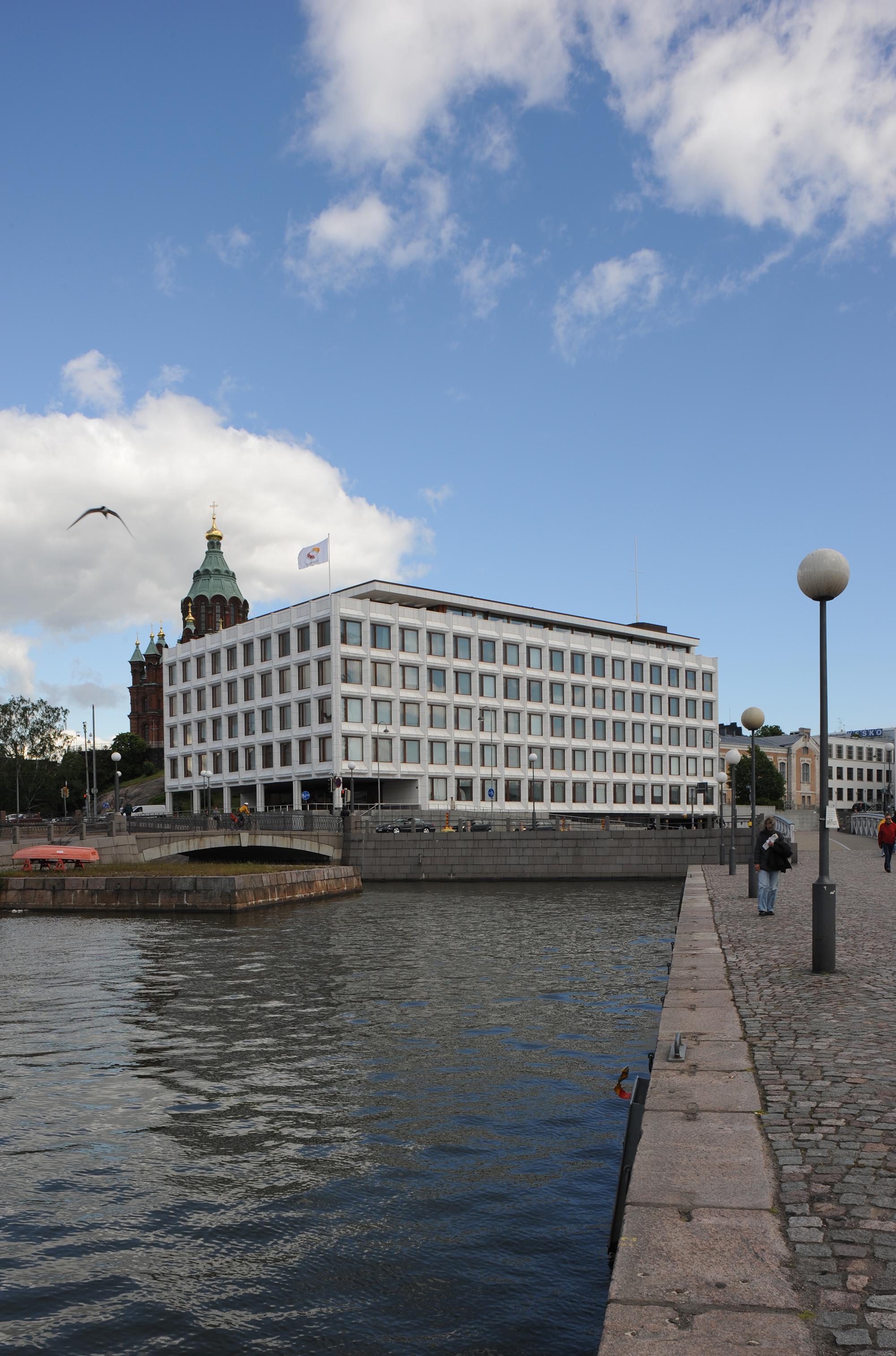 Enso-Gutzeit's head office was designed to be part of Helsinki's maritime skyline. Photo: Maija Holma, Alvar Aalto Foundation