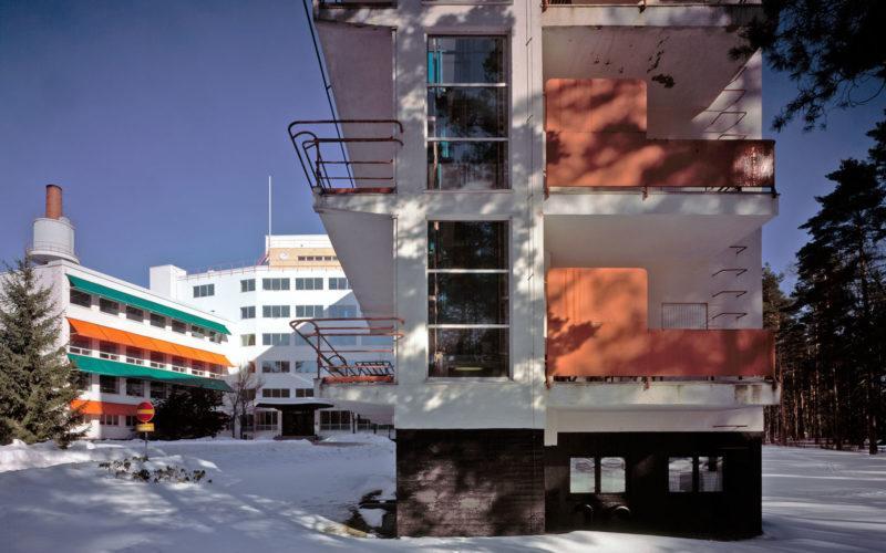 Paimion parantola talvisena kuva Maija Holma Alvar Aalto -säätiö
