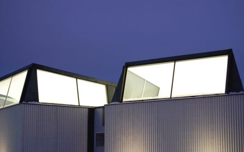 Rovaniemi Library has beautiful roof windows, photo City of Rovaniemi