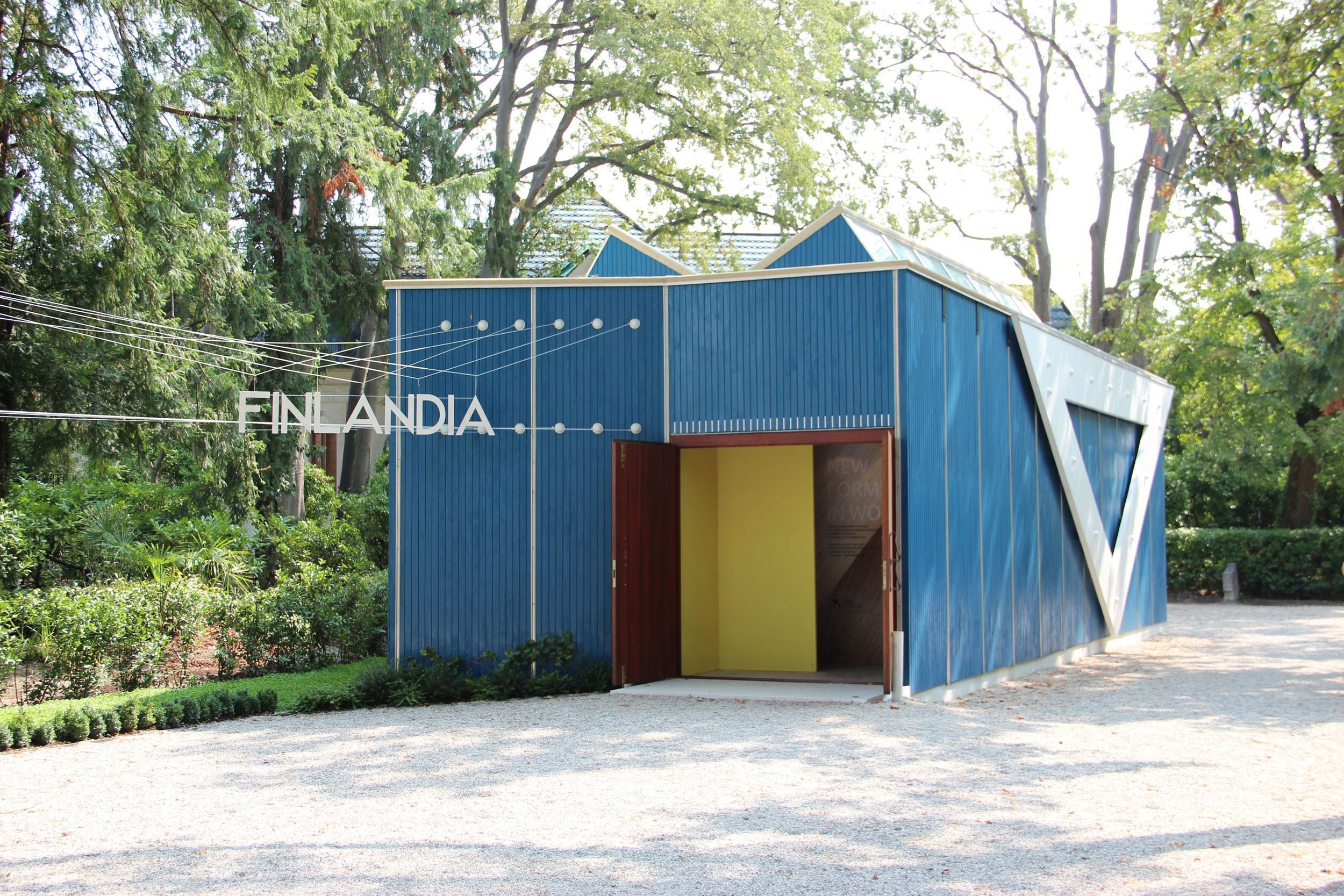 Venice pavilion by Alvar Aalto. Photo: Gianni Talamini, Alvar Aalto Foundation