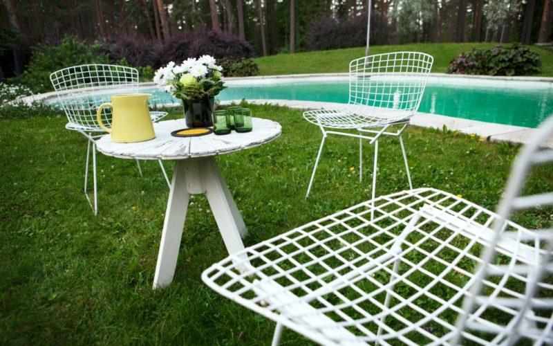 Villa Mairea garden chairs