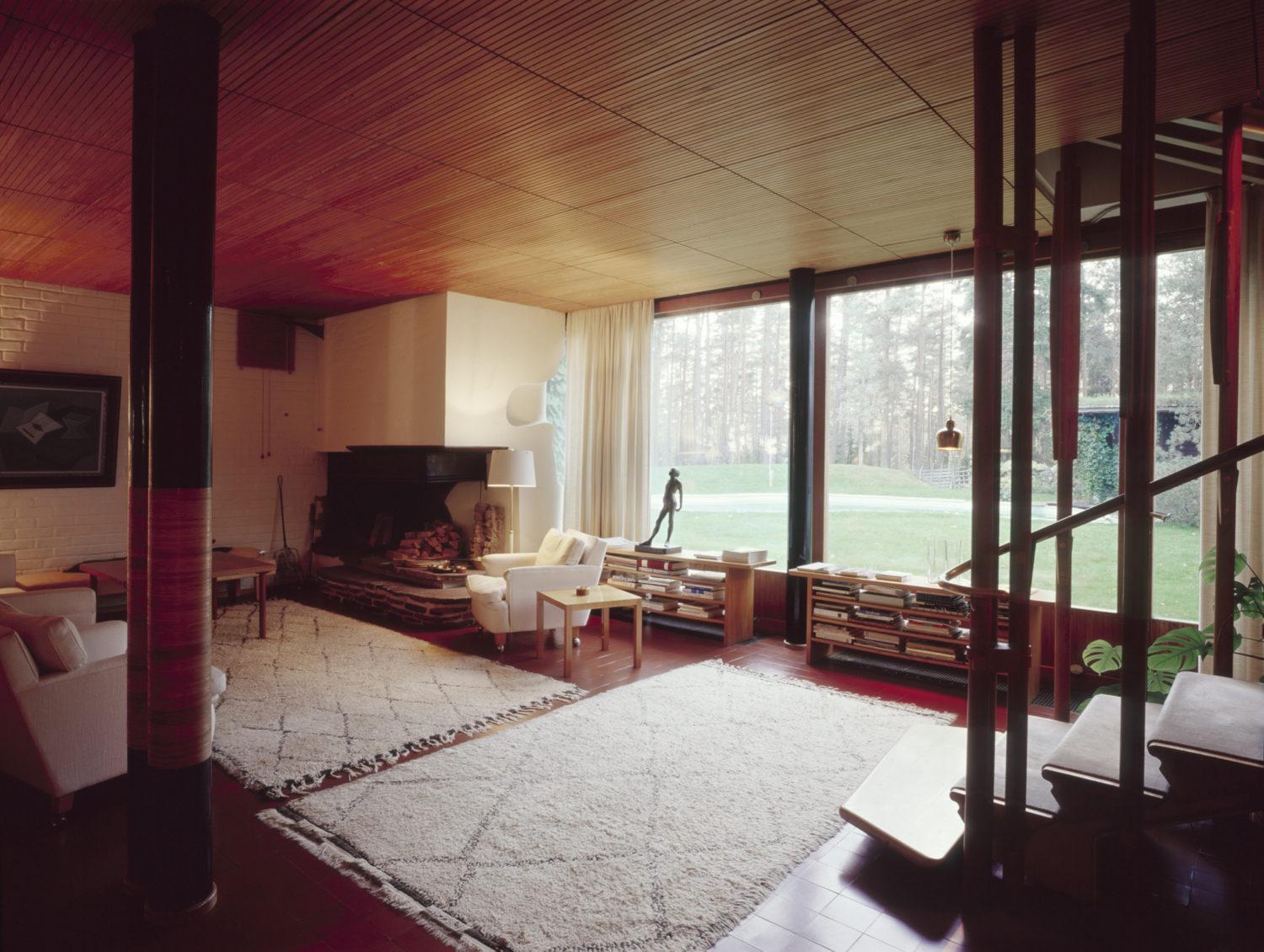 Villa Mairea, living room