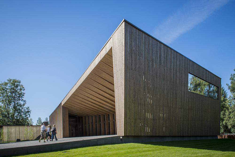 The Art museum pavilion Gösta opened for public in 2014. Photo: Serlachius Museums.