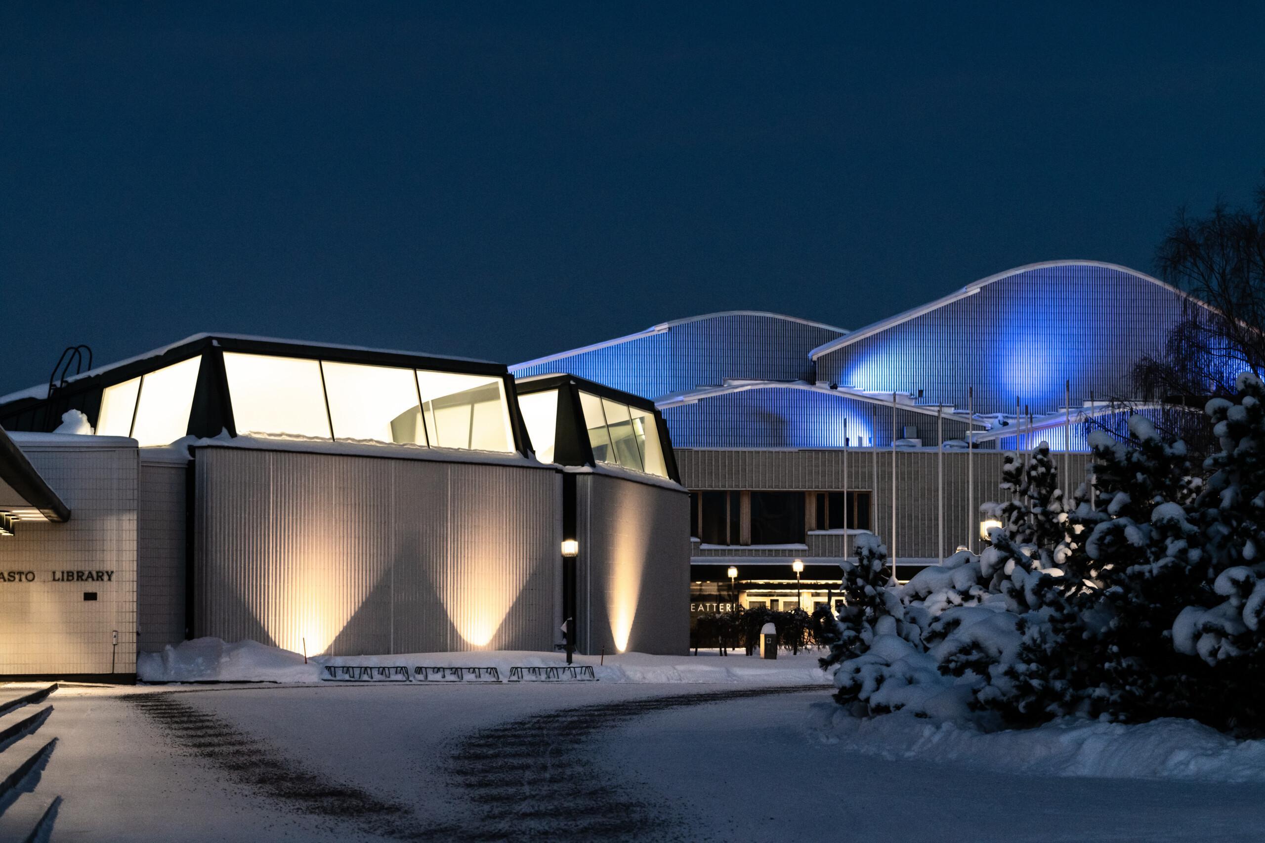 Rovaniemi Aalto Center, administrative and cultural center